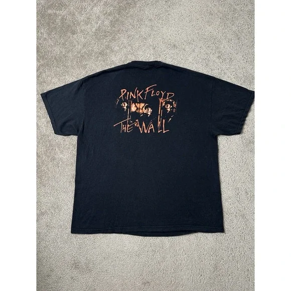RaRe Vintage 2001 Pink Floyd The Wall Winterland Mens Classic Rock, Size 2XL